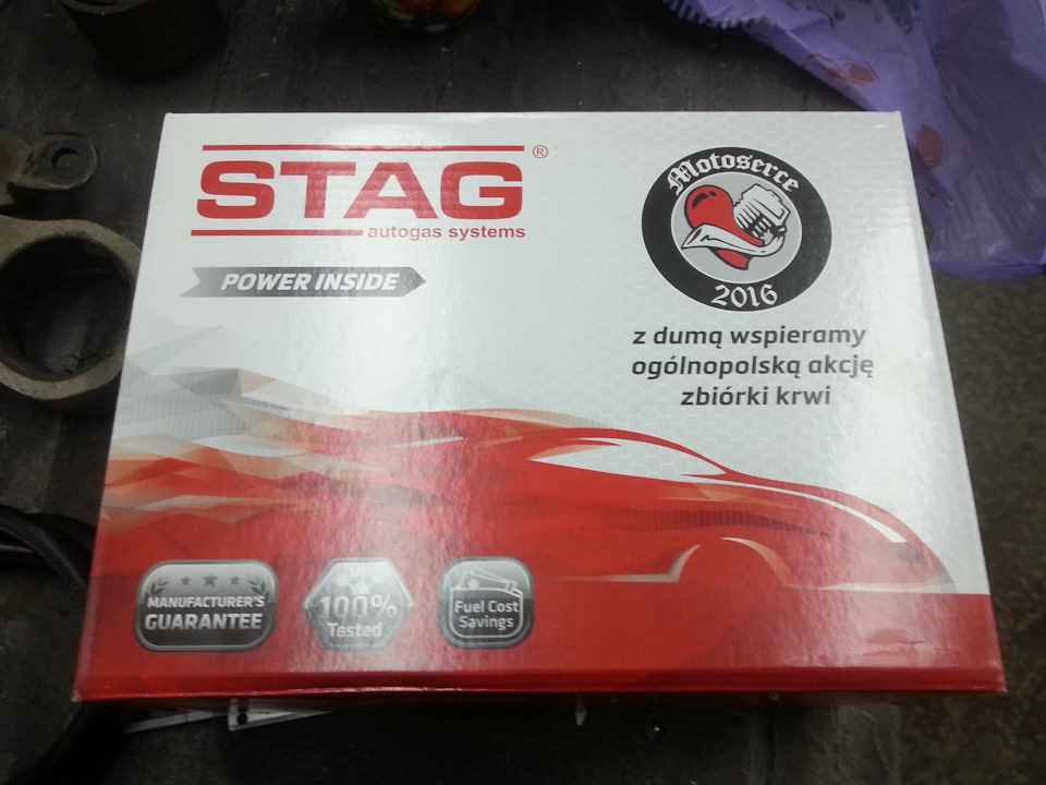 установка гбо4 stag go fast 2