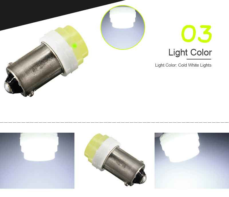 Лампи переднього габариту (BA9S T4W COB LED) 1