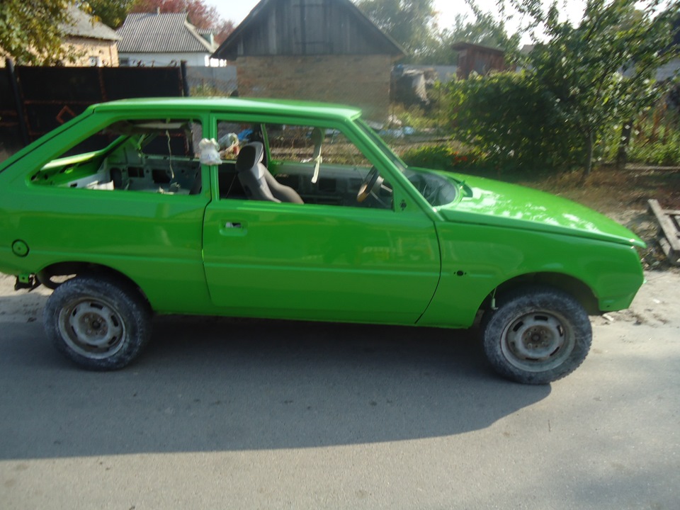 пофарбували машинку 1
