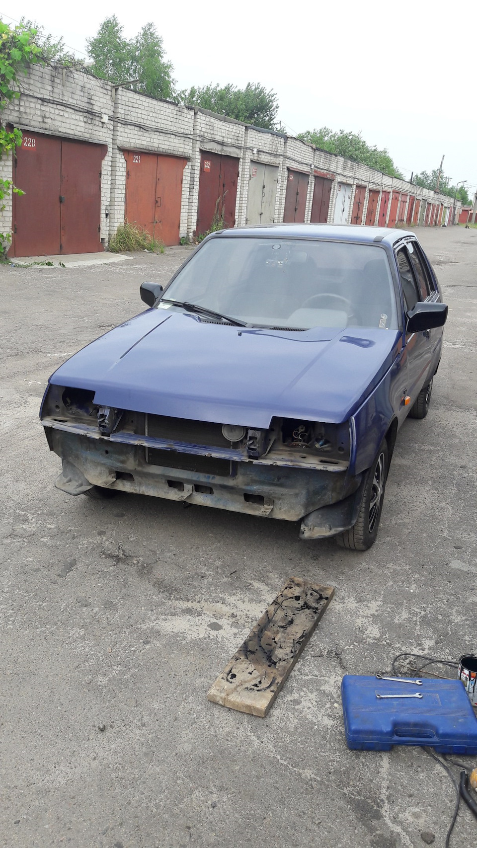 Ремонт коробки, невелике ТО, реставрація рульової рейки, літо) 1