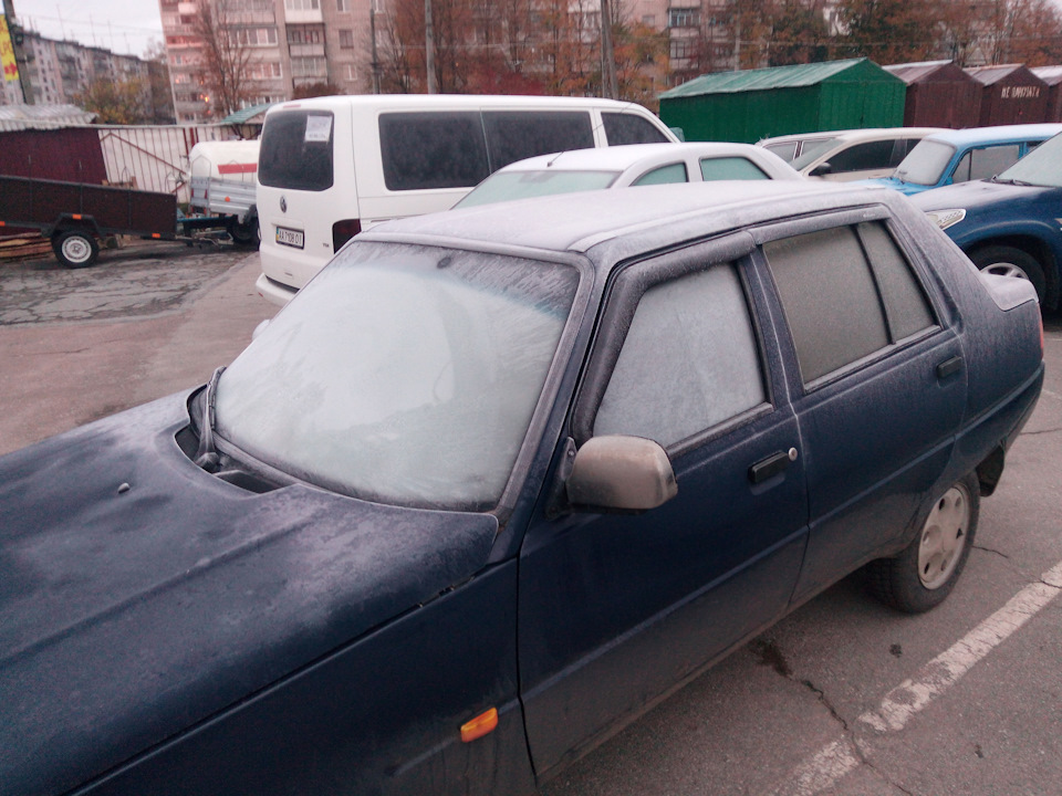 Перші заморозки на цьому авто 1