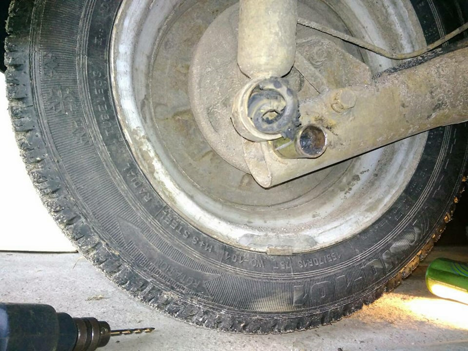 Заміна задніх стійок та встановлення проставок! 1