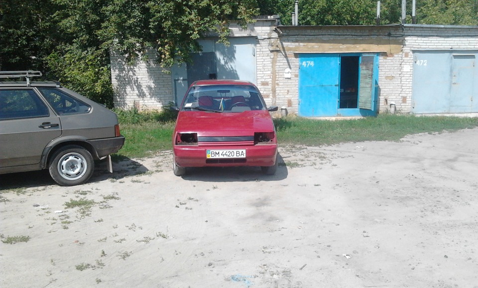 Фарбування фар 2
