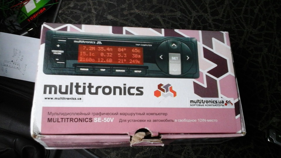 Бортовий комп'ютер Multitronics SE-50V 1
