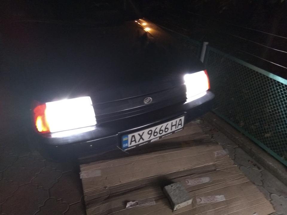 нові лампи у фари 1