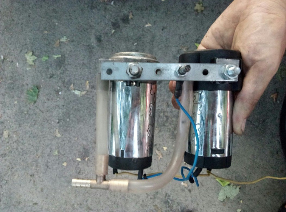 Другий компресор на повітряний сигнал ЗАЗ Славута 4