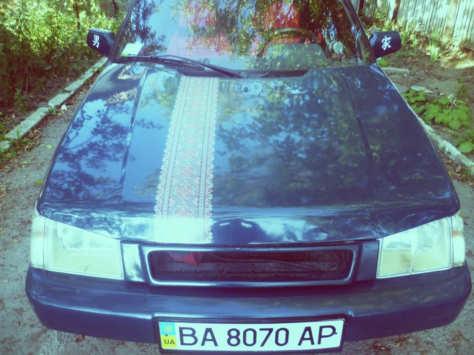 Вишиванка на авто))) 2