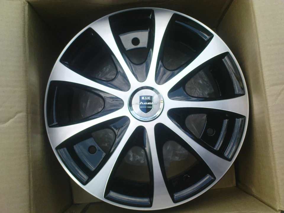 #3 Легкосплавні диски K&K Black Platinum (продані)
