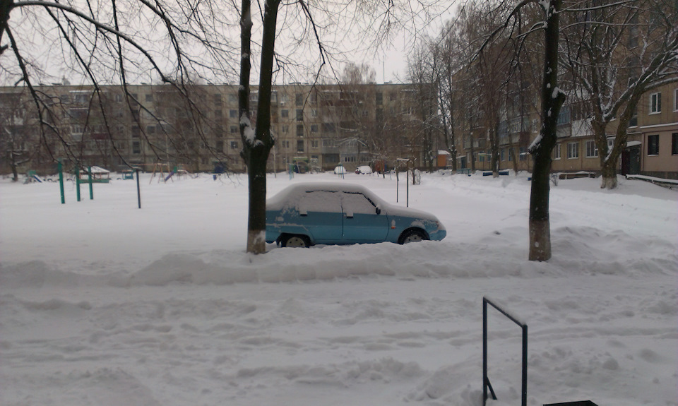 Привіт автодору, знову зловив саморіз і як НЕ приходить весна. 5