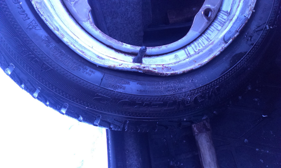 Привіт автодору, знову зловив саморіз і як НЕ приходить весна. 2