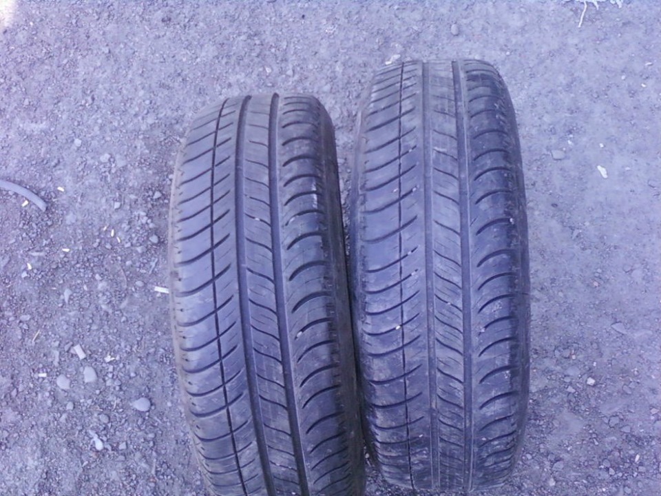 Прикупив 14 диски і гуму Michelin Energy E3A 175/60 ​​+ прифотошопил на авто! 2