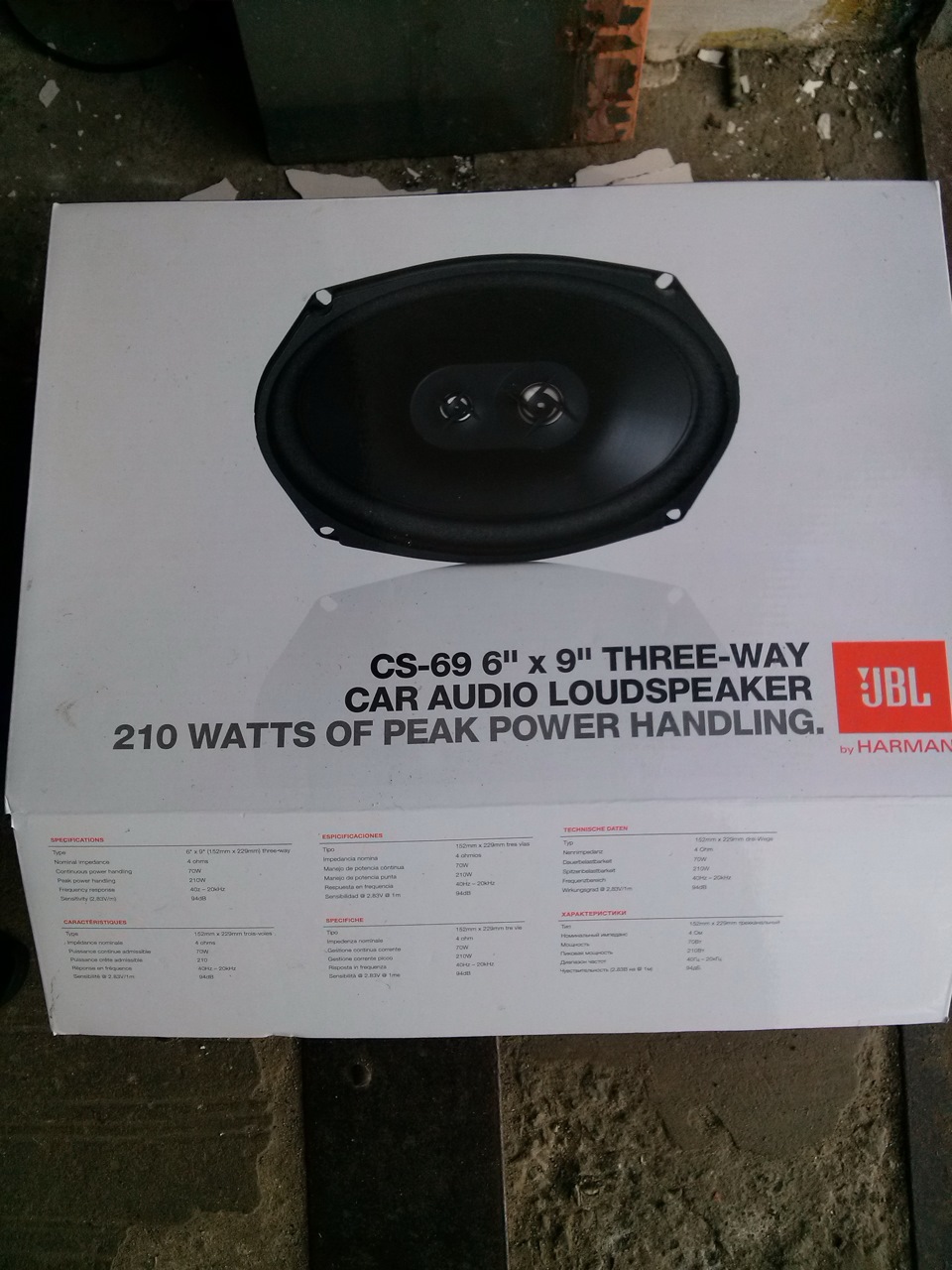 Самодельна задня полиця + овали JBL CS69 (музика частина 2) 1