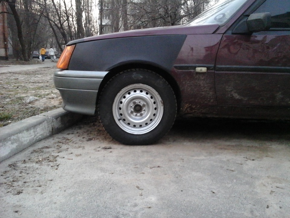 Ставимо 155/80 за харкором 1