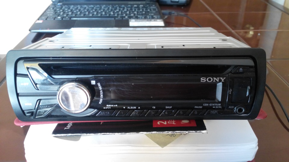 Перехід з Kenwood KDC-BT6144Y на Sony CDX-GT470UM 4