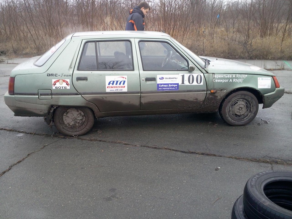 Снігу немає, спалив гуму!) 2
