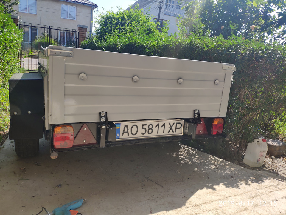 Причіп готовий до роботи 2
