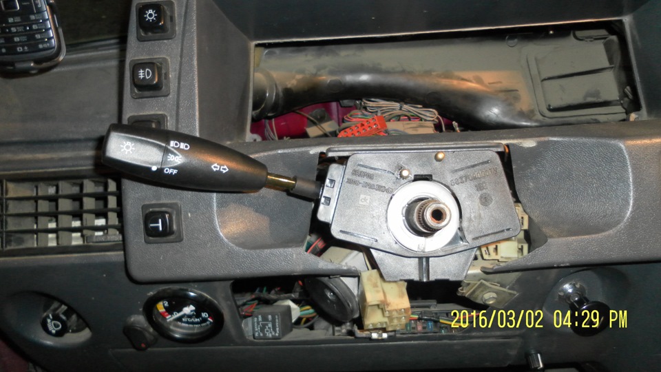 Ставимо підрульові перемикачі від Daewoo Lanos (1 частина) 5