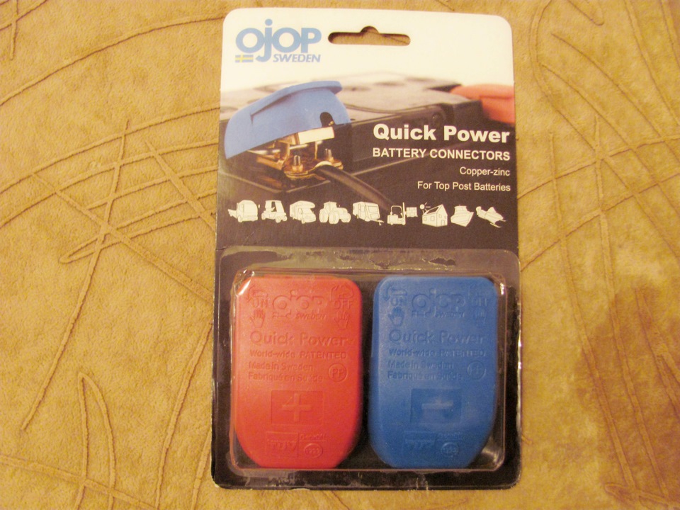 Швидкознімні акумуляторні клеми OJOP Quick Power 1