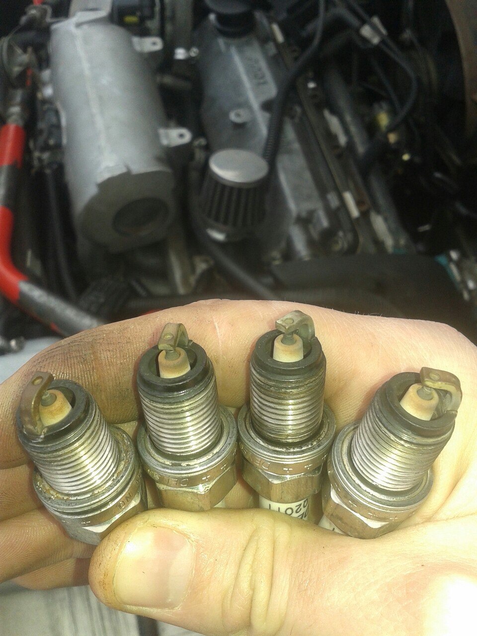 Свічки DENSO Q20TT та NGK BKR6EQUP 1