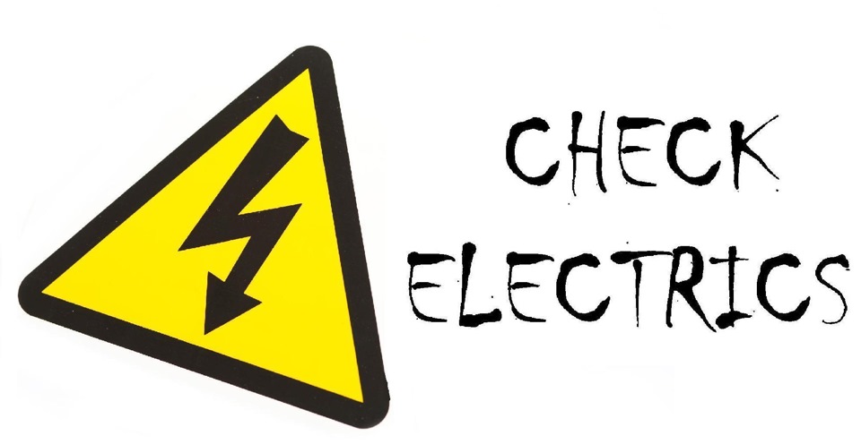 Check electrics! 1