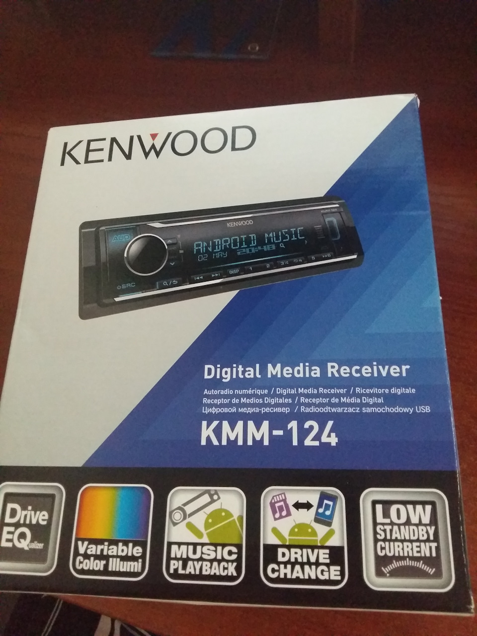 Заміна ГУ на Kenwood KMM-124 1