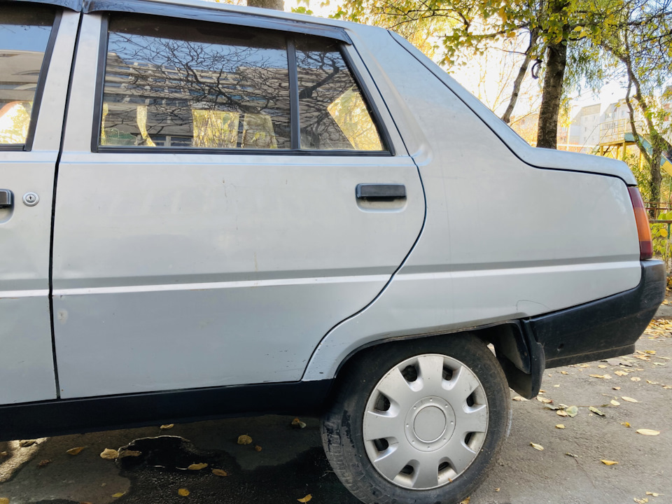 Ось і кінцевий результат фарбування порогів 2