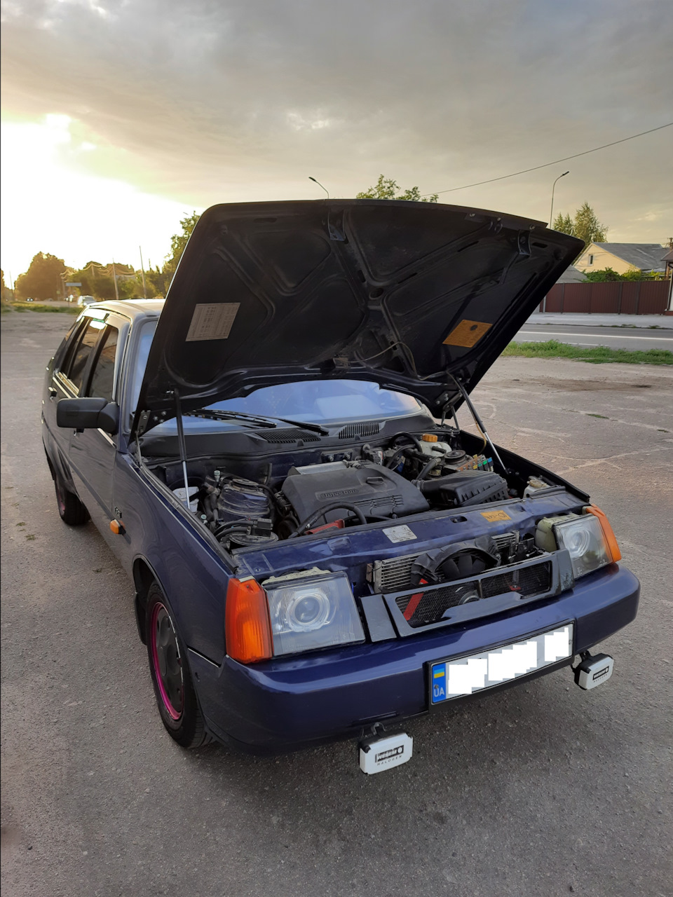 Алігаторний капот, мій варіант 1