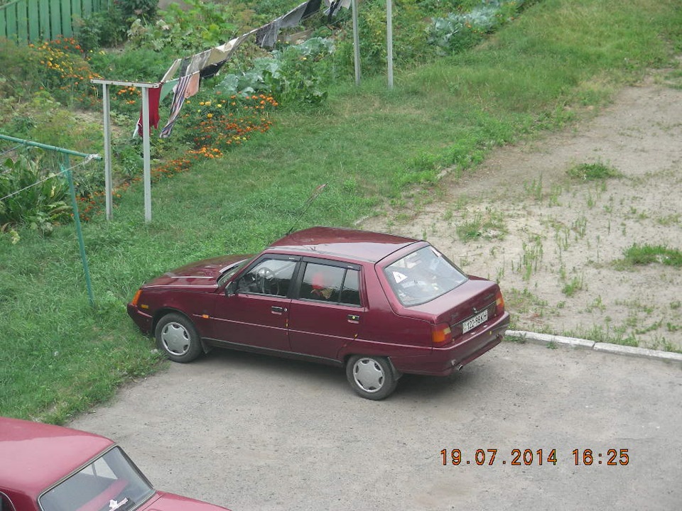 майже за рік проїхав 250 км:) 1