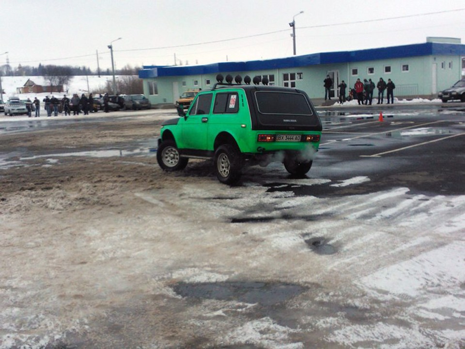 Авто слалом 3