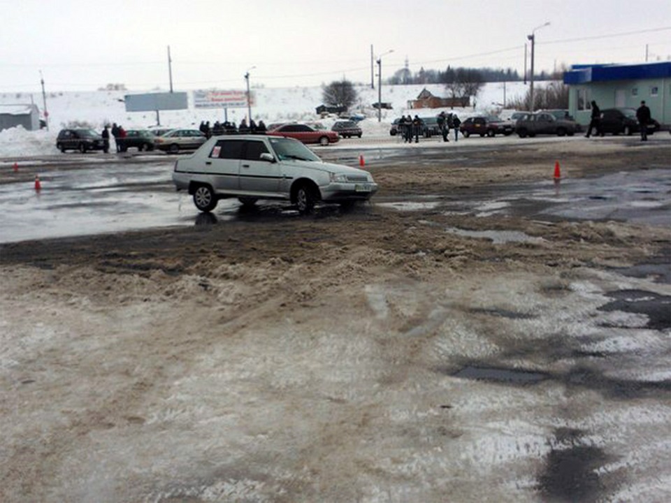 Авто слалом 2