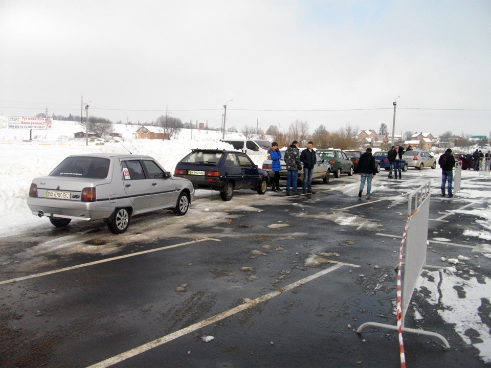 Авто слалом 1