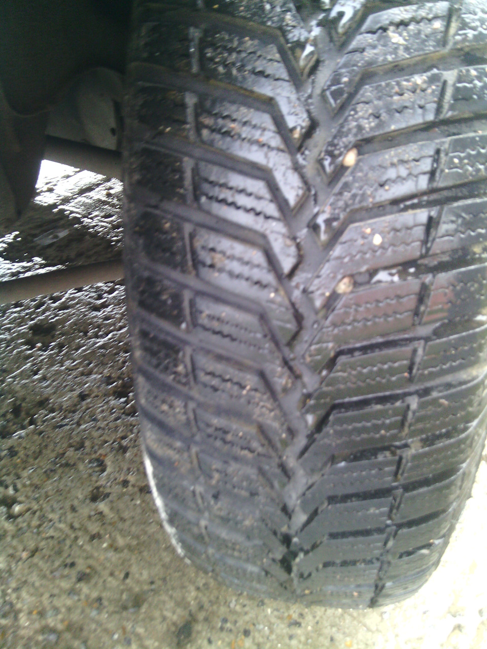 Вчора поміняв стару гуму на оновлену зимову (Vredestein SnowTrac 3) 2