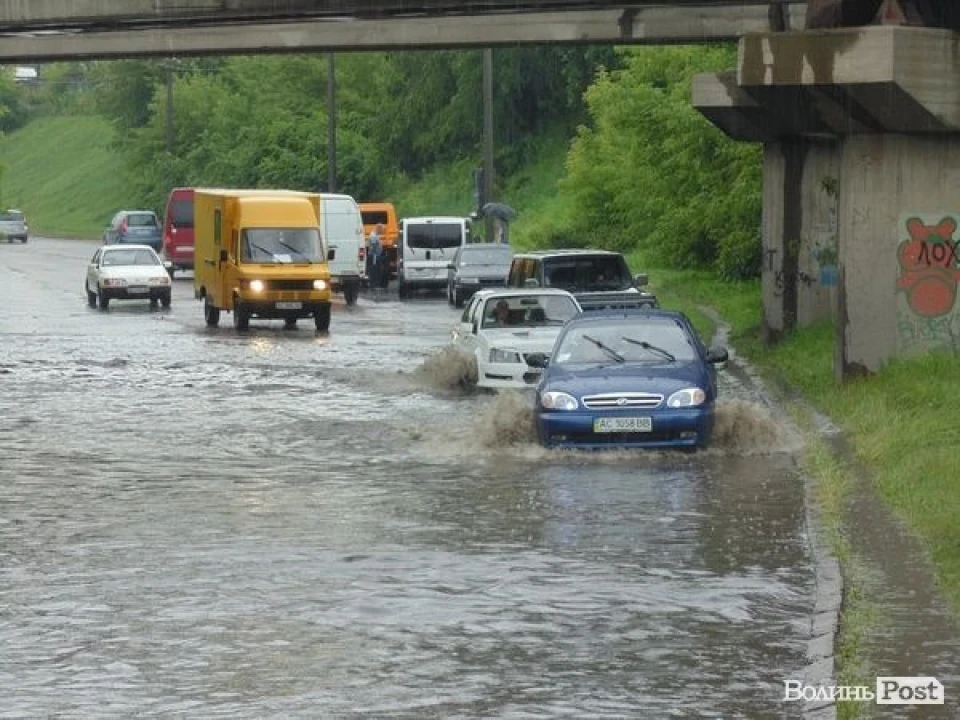 «Потоп» у Луцьку.