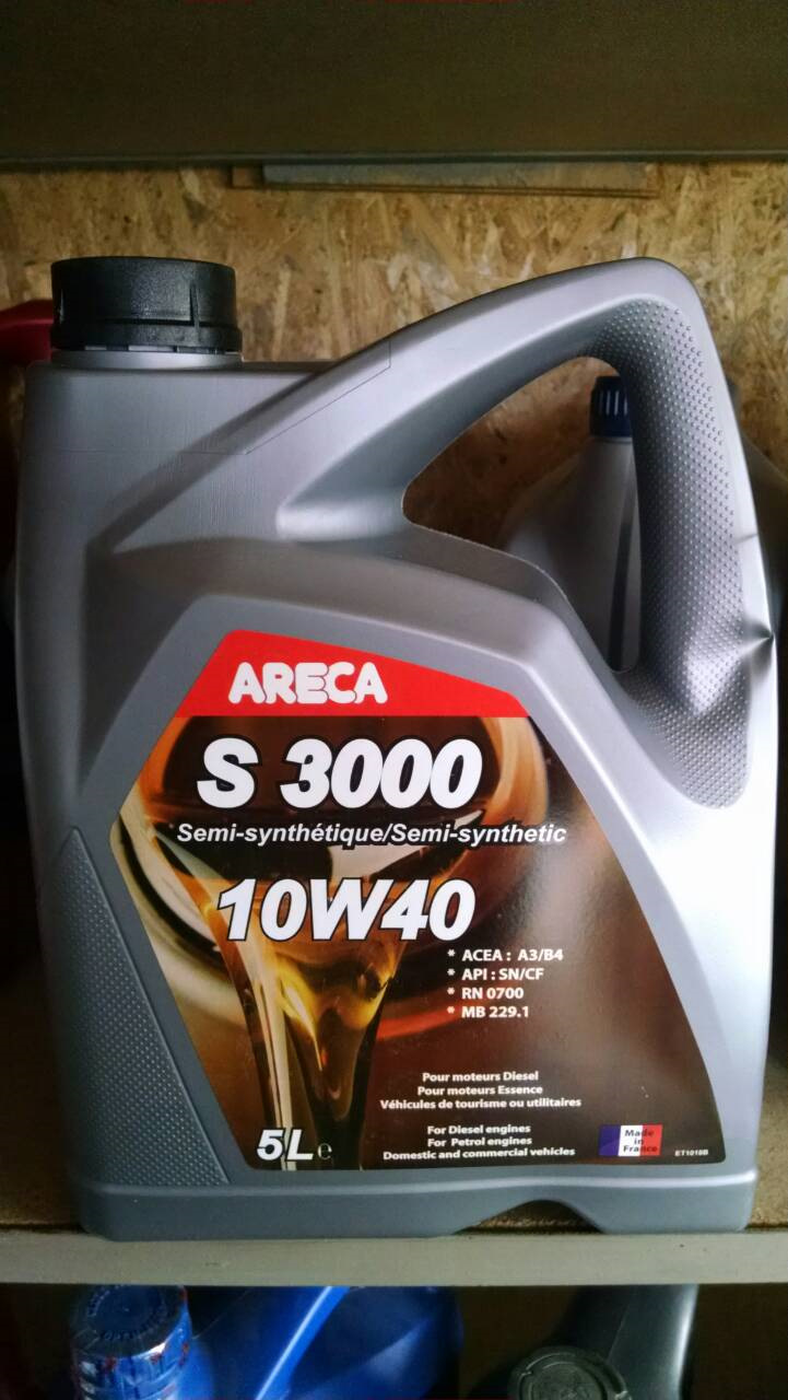 Планова заміна мастила. Areca S 3000 (10W40) 1