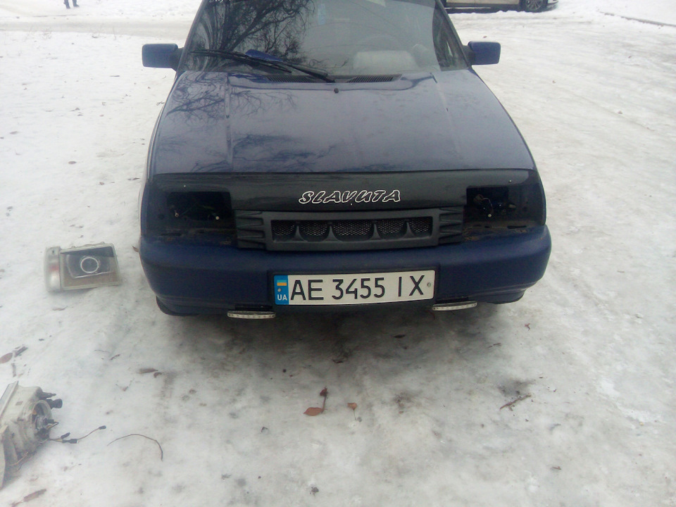 Фарбування фар ч.1 2