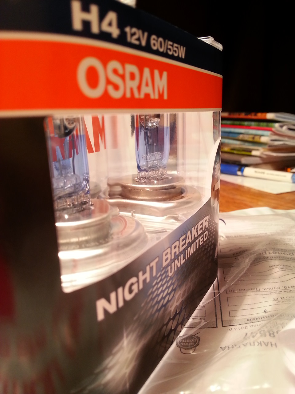 Osram Night Breaker Unlimited +110%. Галогенки для Славутки) 4