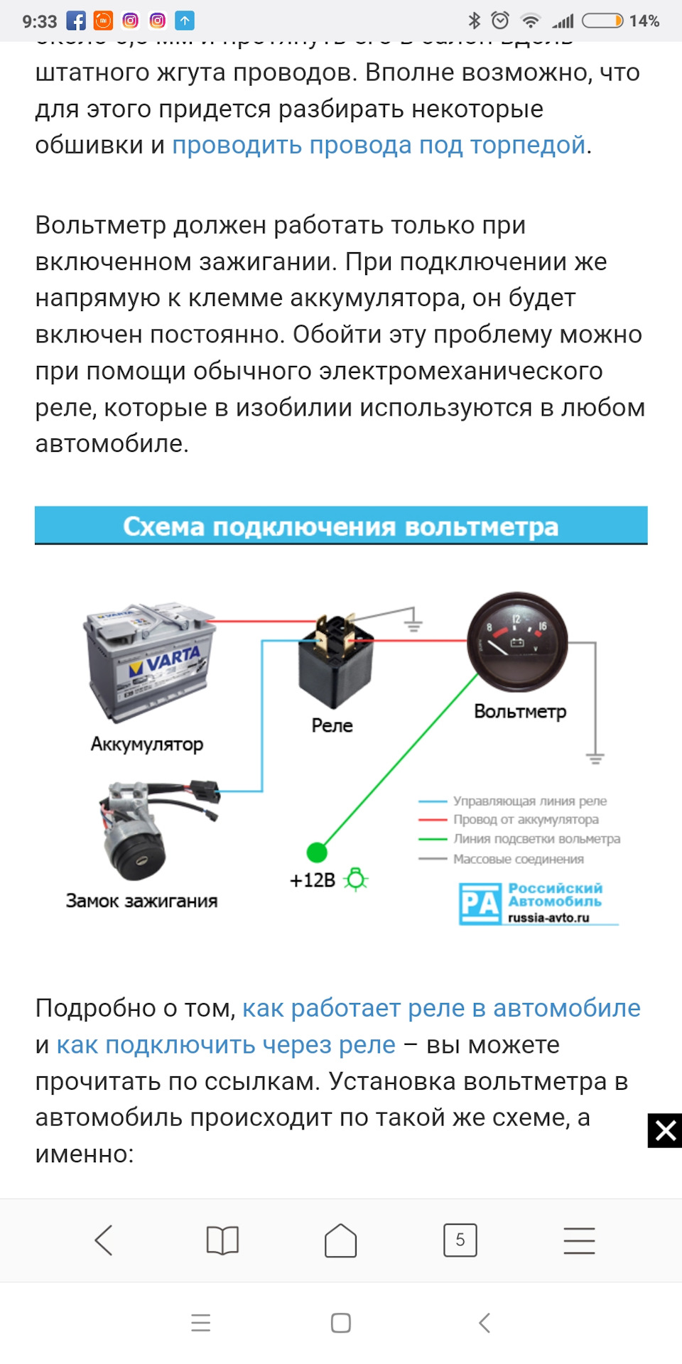 Куди підключати вольтметр? 1