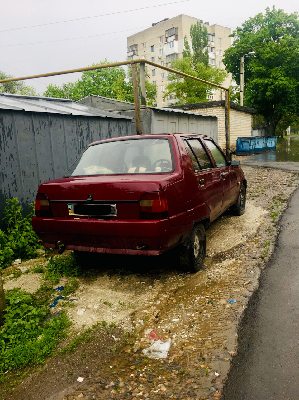 Поставила замок 3