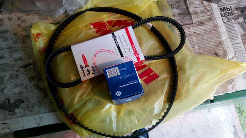 Заміна ролика та ременів 1
