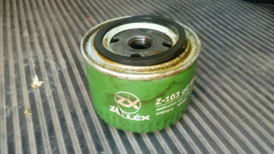 Підсумок експлуатації масляного фільтра Zollex Z-103 1