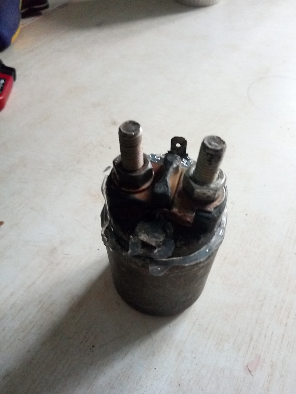 поломка страртера .втягующего. 3