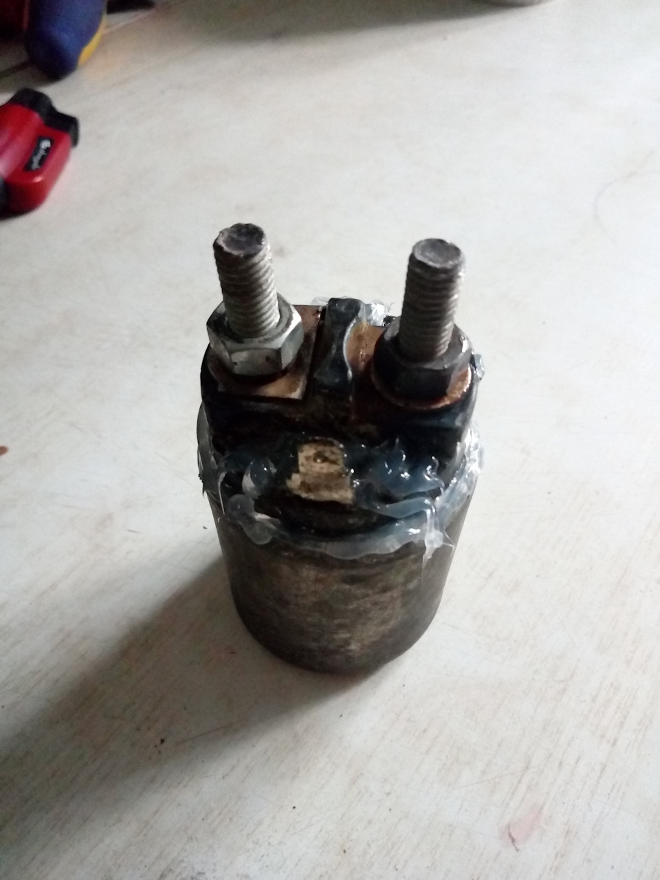 поломка страртера .втягующего. 5