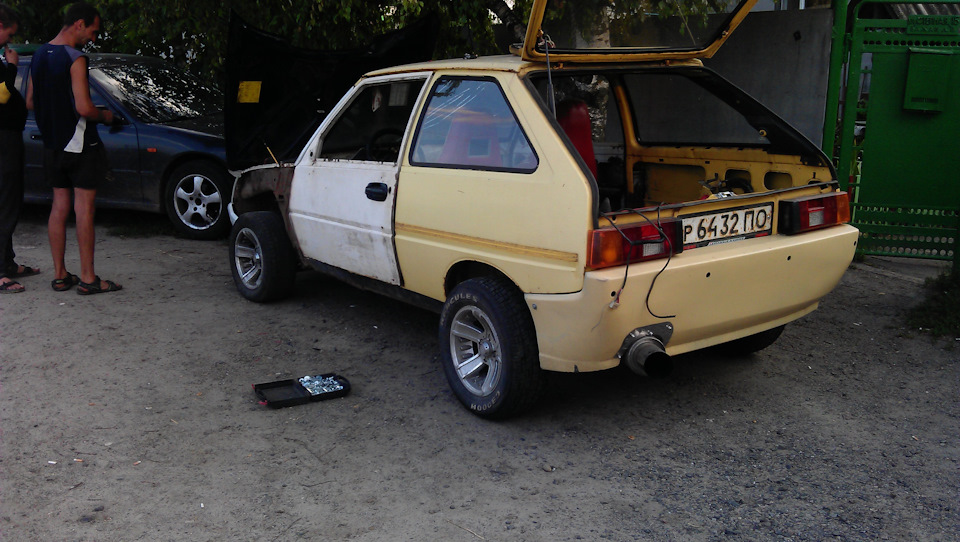 Ще один варіант свапа таврії, вживлюємо двигло HONDA CRX))) 3