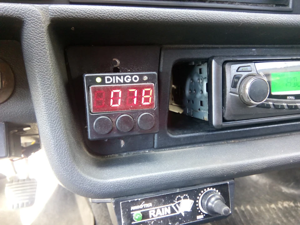 Бортовий комп'ютер DINGO (газ із точністю до літра)