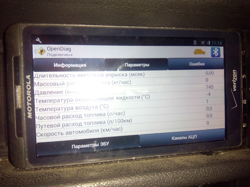 Час прогріву двигуна при -4 3