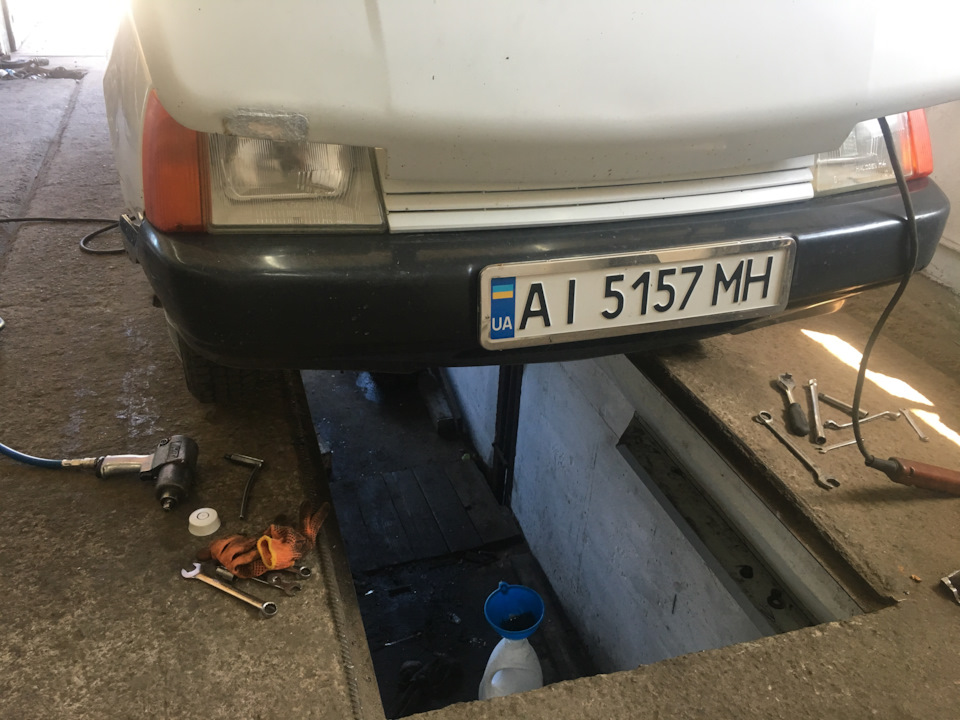 Зміна зчеплення та ремонт КПП 1