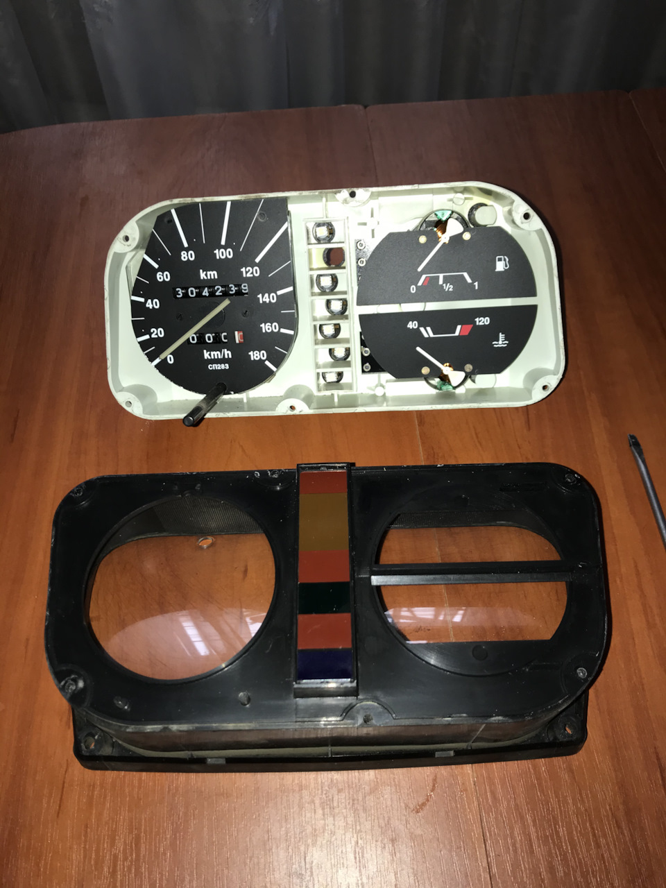 Підсвічування приладки ЗАЗ 110557 4
