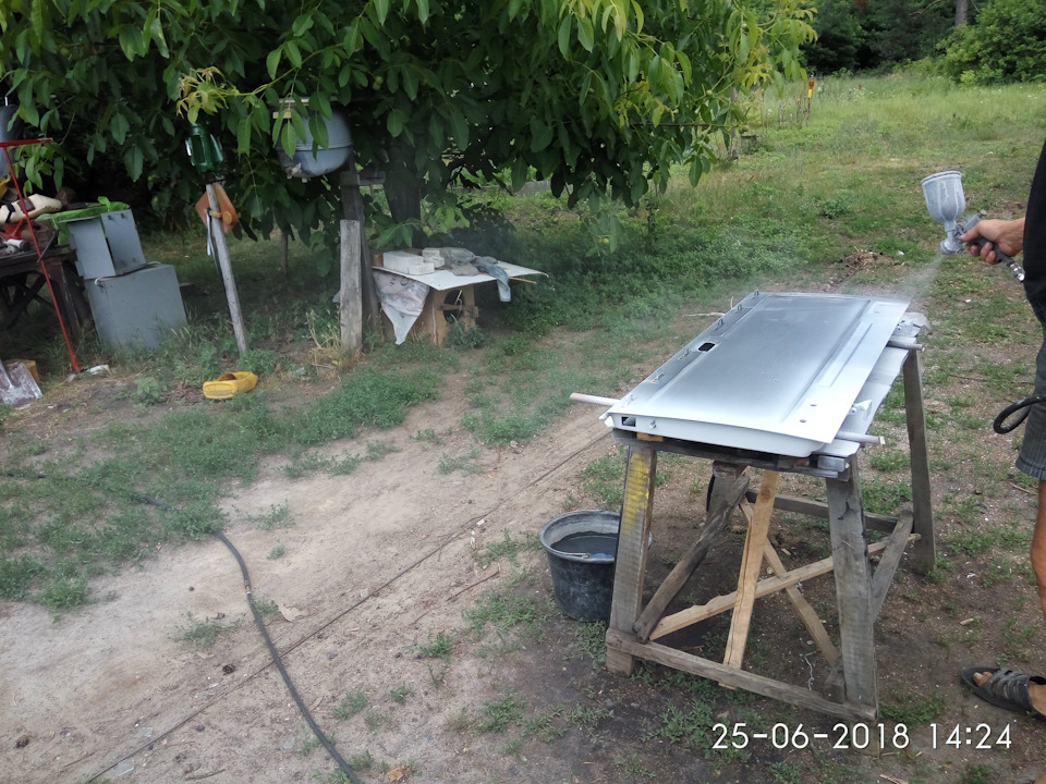Задній борт готовий. 2