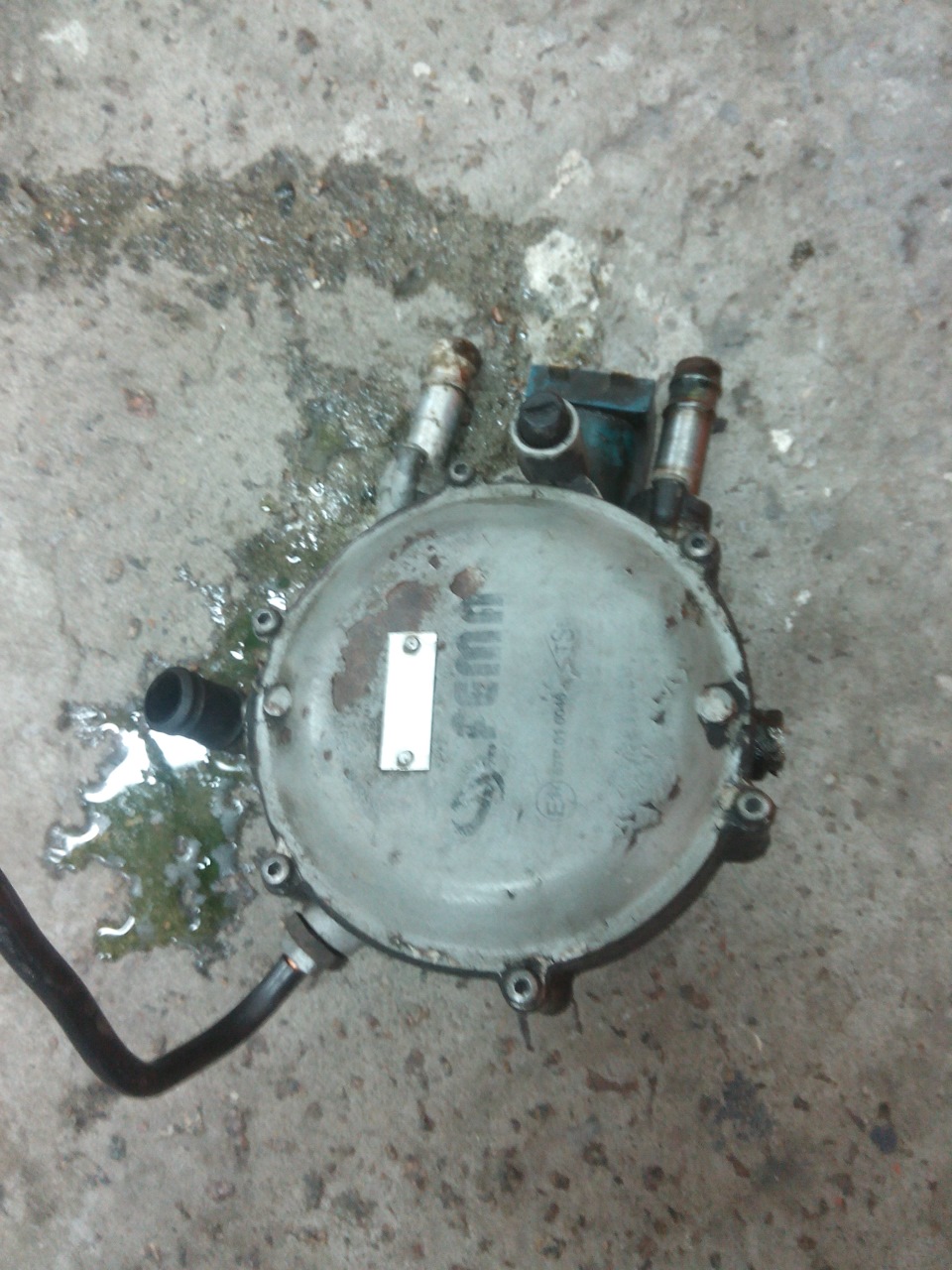 Заміна газового редуктора 3