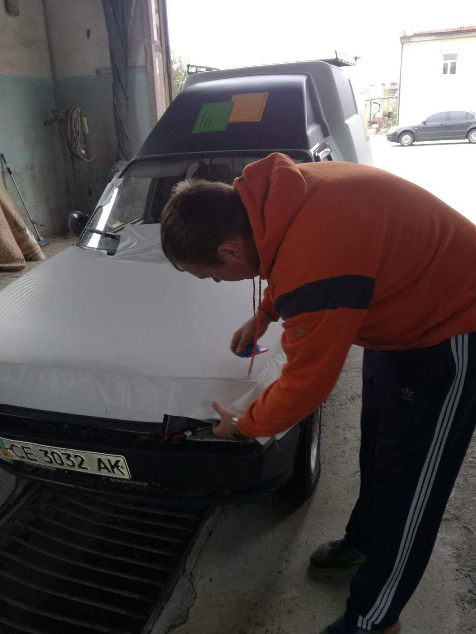 тягну плівку... 3